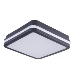   Kanlux 38787 BENO 12-18W CCT-L-SEG lámpa, mennyezeti szögletes LED, grafit 3000-3500-4000K, IP65