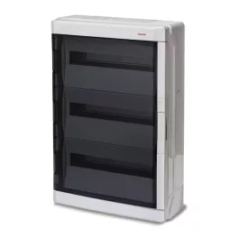   18+18+18 modulos falon kívűli elosztószekrény, 639x432x160mm, IP65, 39054, Famatel S.A