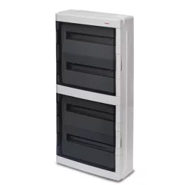   18+18+18+18 modulos falon kívűli elosztószekrény, 639x432x160mm, IP65, 39072, Famatel S.A