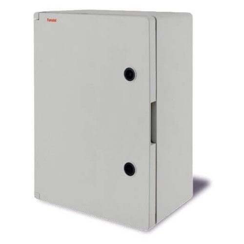 Műanyag szekrény, szerelőlappal, 300x400x165mm, IP65, 39134, Famatel S.A