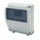 AcQUA 9 modulos zárt ipari doboz 245x215x155mm, IP65, 3957, Famatel S.A