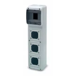   AcQUA 6 modulos + 3 szerelvényhelyes doboz 495x125x107mm, 3960, Famatel S.A