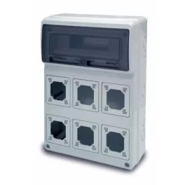   AcQUA 16 modulos + 6 szerelvényhelyes doboz 506x380x150mm, 3962, Famatel S.A