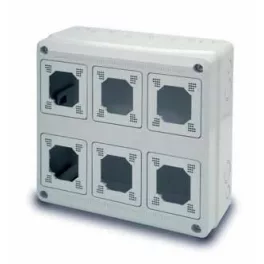   AcQUA 6 szerelvényhelyes doboz 380x380x130mm, 3966, Famatel S.A