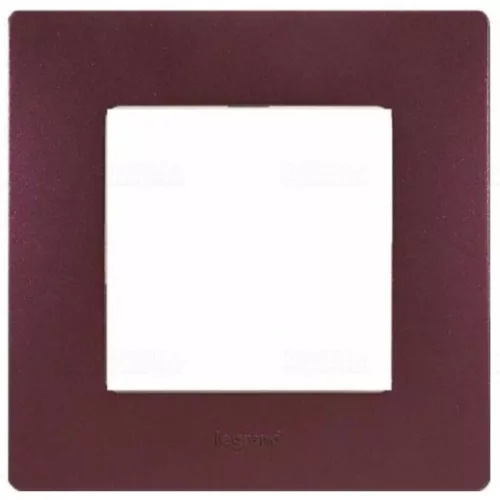 Legrand Niloé 1-es keret padlizsán lila Legrand 397081