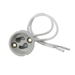   Kanlux 402 HLDR-GZ10 K512GZ porcelán foglalat GU10-hez vezetékkel
