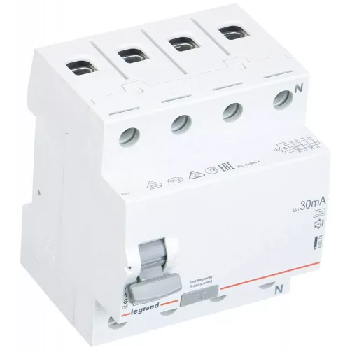 Legrand 402074 RX3 áram-védőkapcsoló 4P 25A A 30MA
