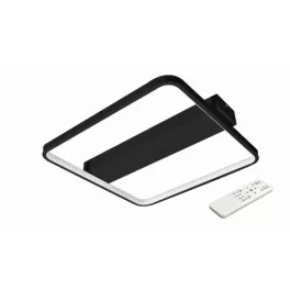   LEDmaster Galaxis Centauri 40 W-os, 42x40 cm szabályozható színhőmérsékletű fekete LED csillár 4038