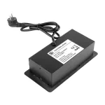 STRONG elektromos dugaszoló aljzat 3x230V, Schuko, 265x130x68 mm fekete 405248