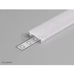 Topmet TM-takaró profil LED profilokhoz 14 rápattintható tejfehér 2000mm (F) A2060038
