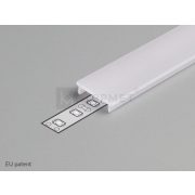   Topmet TM-takaró profil LED profilokhoz 14 rápattintható tejfehér 2000mm (F) A2060038