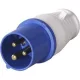 HORDOZHATÓ IPARI DUGVILLA 3 pólusú 16A, 250V 411013 DFH-162 16 A 3P  250 V