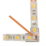 StrongLumio L-alakú toldó csatlakozó univerzális LED szalag/dupla vonal 10 mm 507816