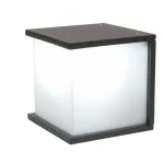 LUTEC BOX CUBE Kültéri fali lámpa 1xE27 60W IP44 5184601118