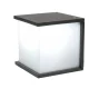 LUTEC BOX CUBE Kültéri fali lámpa 1xE27 60W IP44 5184601118