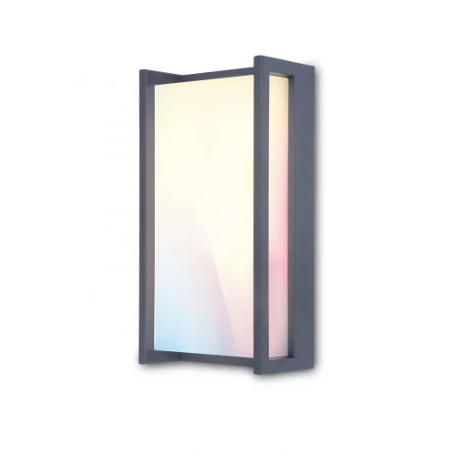 LUTEC QUBO Kültéri fali LED lámpa 16W 2700-6500K&RGB 1200lm IP54 5193004118