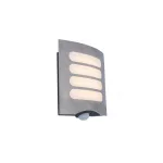 LUTEC FARELL Kültéri fali mozgásérzékelős LED lámpa 14W 3000K 700lm IP44 5194801001