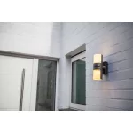 LUTEC CYRA Kültéri fali mozgásérzékelős LED lámpa 15W 3000K 1000lm IP54 5198102118