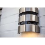 LUTEC MAYA Kültéri fali mozgásérzékelős LED lámpa 15W 3000K 1000lm IP44 5198401001