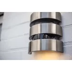 LUTEC MAYA Kültéri fali mozgásérzékelős LED lámpa 15W 3000K 1000lm IP44 5198401001