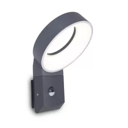   LUTEC MERIDIAN Kültéri fali mozgásérzékelős LED lámpa 14W 3000K 800lm IP54 5616304118