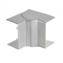   Legrand DLP belső könyök elem bepattintható kábelcsatornához, állítható belső szög: 80 -120°, 85 x 50 mm, alumínium Legrand 603822