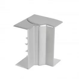   Legrand DLP belső könyök elem bepattintható kábelcsatornához, állítható belső szög: 80 -120°, 130 x 50 mm, alumínium Legrand 603824