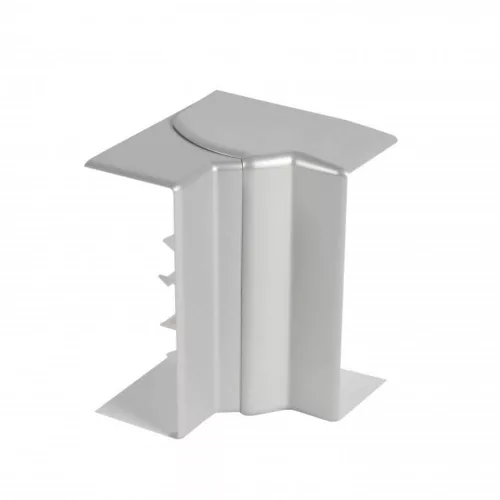 Legrand DLP belső könyök elem bepattintható kábelcsatornához, állítható belső szög: 80 -120°, 130 x 50 mm, alumínium Legrand 603824