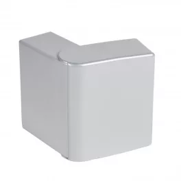   Legrand DLP külső könyök elem bepattintható kábelcsatornához, állítható belső szög: 80 -120°, 130 x 50 mm, alumínium Legrand 603830