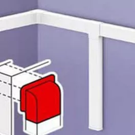 Legrand DLP Klíma Falátvez 90° 100x60-hoz Legrand 611309