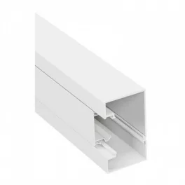   Legrand DLP-S kábelcsatorna 85x50 mm, merev fedéllel, bepattintható 45-ös szerelvényhez, fehér Legrand 638020