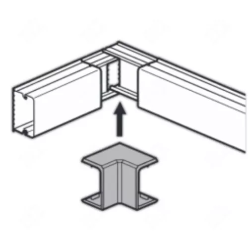 Legrand DLP eco mini belső könyök 15x10 mm Legrand 638101