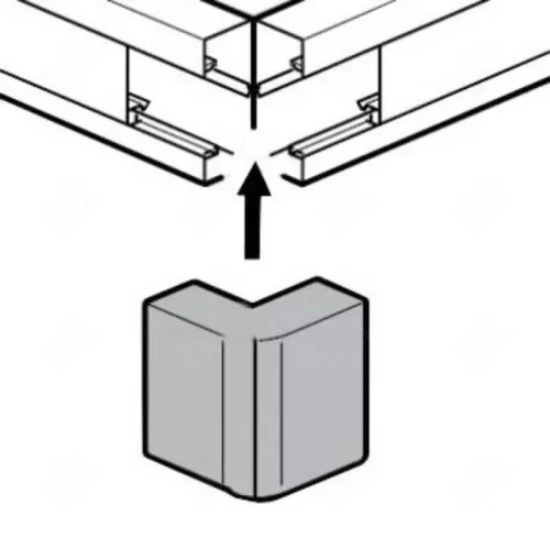 Legrand DLP eco mini külső könyök 15x10 mm Legrand 638102