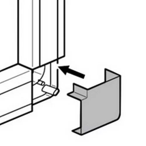 Legrand DLP eco mini kanyarelem 15x10 mm Legrand 638103