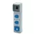 ACQUA doboz 6 modul - 2 db házt.alj + 1 db 2P+F ipari alj (23230) IP44, 6403, Famatel S.A