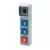 ACQUA doboz 6 modul - 2 db 2P+F 16A ipari alj (23230) + 1 db 3P+F 16A alj (23330) IP44, 6406, Famatel S.A