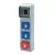 ACQUA doboz 6 modul - 2db 2P+F ipari alj (23230) + 1 db 3P+F 32A alj (23332) IP44, 6407, Famatel S.A
