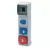 ACQUA doboz 6 modul - 1db házt. + 1db 2P+F (23230) + 1db 3P+N+F 32A ipari alj, 6409, Famatel S.A