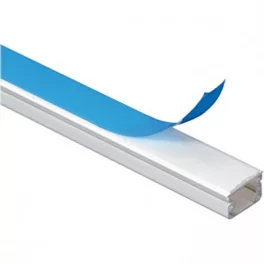   Legrand DLP mini csatorna 20x12,5 mm, fedéllel, ragasztócsíkkal, válaszfal nélkül Legrand 648905