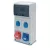 ACQUA doboz 8 modul - 2db házt. + 1db 2P+F 16A ipari + 1db 3P+F 16A ipari, 6510, Famatel S.A