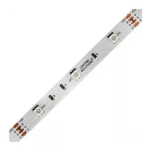 LED-szalag, SMD 5050, 30 LED/m, 12 V DC, 7,2 W/m, IP20, RGB, 5 év garancia, kiszerelés (5 méter)