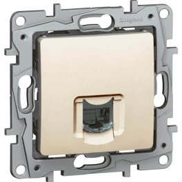   Legrand Niloé 1xRJ45 Cat.6 UTP aljzat köröm nélkül bézs Legrand 664873