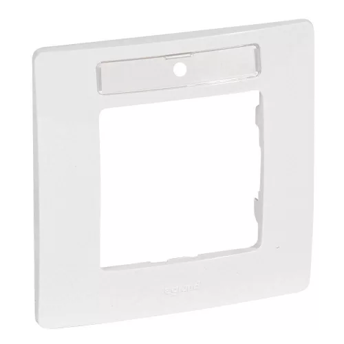 Legrand Niloé 1-es keret címketartóval fehér Legrand 665006