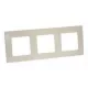 Legrand Niloé 3-as keret bézs Legrand 665013