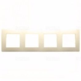Legrand Niloé 4-es keret bézs Legrand 665014