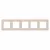 Legrand Niloé 5-ös keret bézs Legrand 665015