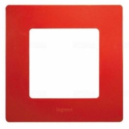 Legrand Niloé 1-es keret piros Legrand 665021