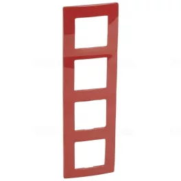 Legrand Niloé 4-es keret piros Legrand 665024