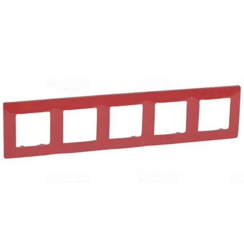 Legrand Niloé 5-ös keret piros Legrand 665025