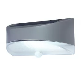   LUTEC BREAD Kültéri fali napelemes mozgásérzékelős LED lámpa 1W 4000K 100lm IP44 6901501000
